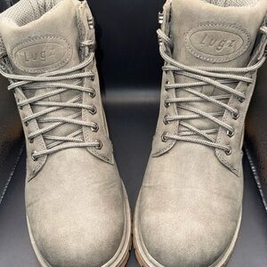 Size 8.5 - Lugz Mantle Mid  Boot, MMANTLHD-0823, Very Clean, No Box, Charcoal